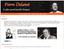 Tablet Screenshot of pierre-delanoe.fr